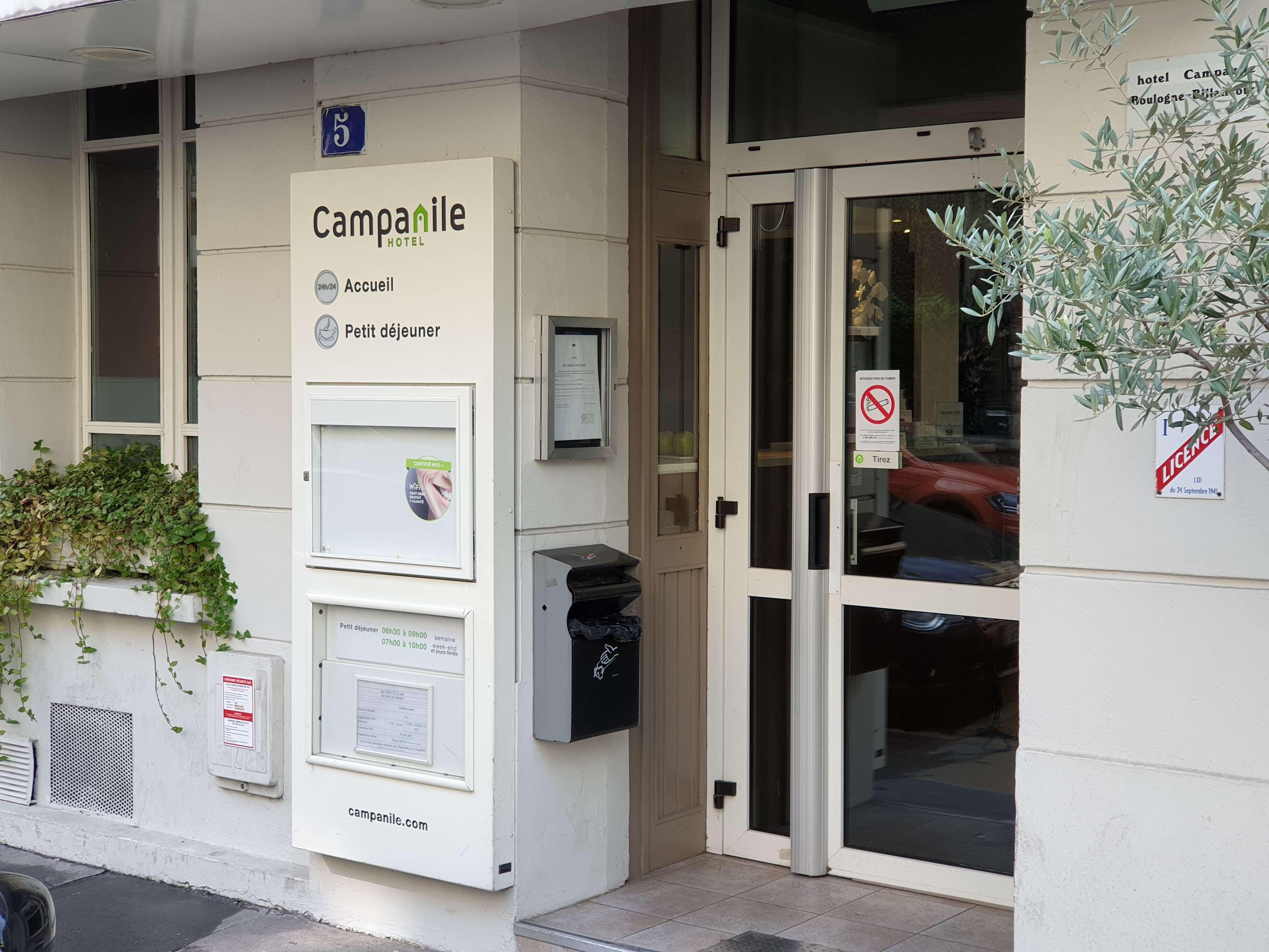 Campanile Paris Ouest - Boulogne Hotel Eksteriør billede